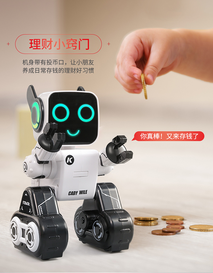 Robot đồ chơi thông minh tương tác thời thơ ấu trẻ em cậu bé điện nhảy múa kể chuyện sắt nhỏ điều khiển từ xa robot