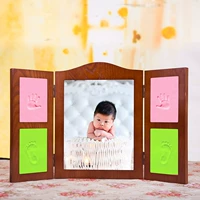 Коричневая коробка+порошок 2 зеленый 2