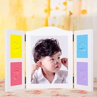 Белая коробка+красное пурпурное небо синий и желтый