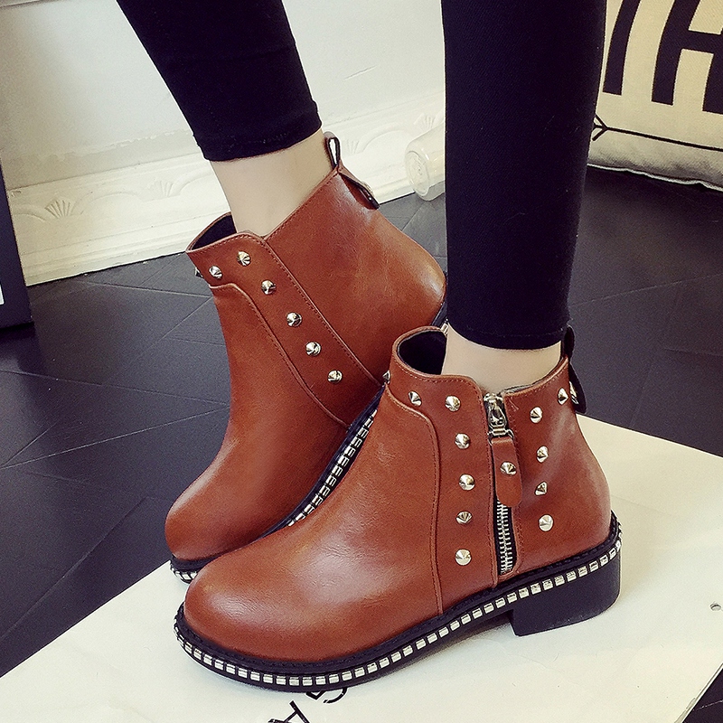 Bottes mi-saison femme en Polyurethane - Ref 3250047 Image 4