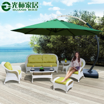 Large Roman umbrella Outdoor umbrella Courtyard Umbrella Terrace Garden Villa Umbrella Advertising Large Sun Umbrella Outdoor Beach Umbrella