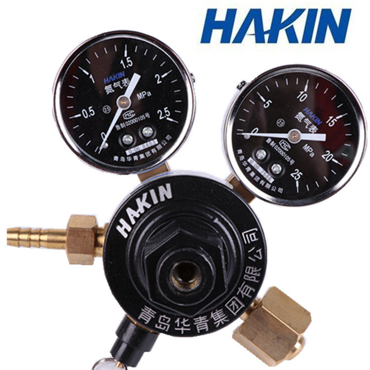 Qingdao Huaqing Card YQD-09 nitrogen meter nitrogen pressure reducer nitrogen pressure meter nitrogen meter head nitrogen valve