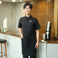 Черная рубашка, фартук