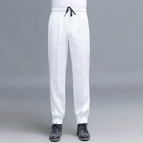 Эластичные рабочие черные штаны подходит для мужчин и женщин, оверсайз