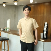 (Wang Wenxiang) 808 Желтая короткая рубашка