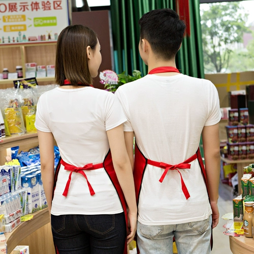 Чай с молоком, рабочий фартук, делается под заказ, с печатью вашего логотипа