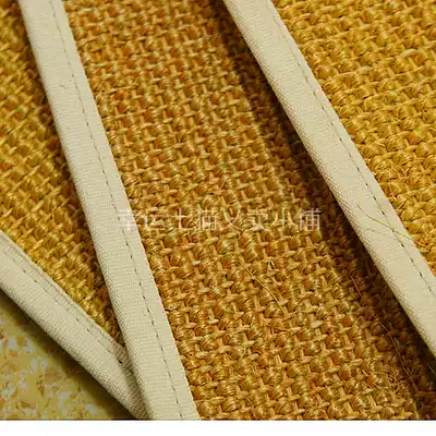 (Lucky earth cat)Crazy affordable version of sisal floor mat color random doormat Bedroom foyer wear-resistant balcony