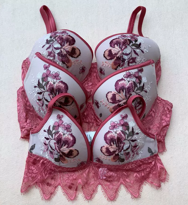 Итальянское Intimissimi София цветочный кружевной вышивкой полурельефный бюстгальтер с чашкой 1/2 RID/RPD/RIS1340