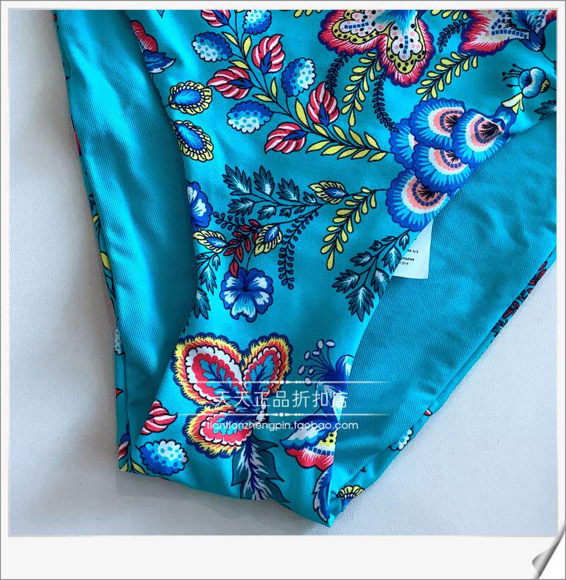 Женская плавках 意大利calzedonia 聚拢带钢圈胸垫分体泳裤比基尼ru1594v/slf/rf0