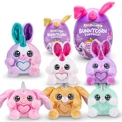 ZURU Yunbo Unicorn Surprise Magic Egg So Cute Rabbit Family Rabbit Little Rabbit Plush Toy Blind Box