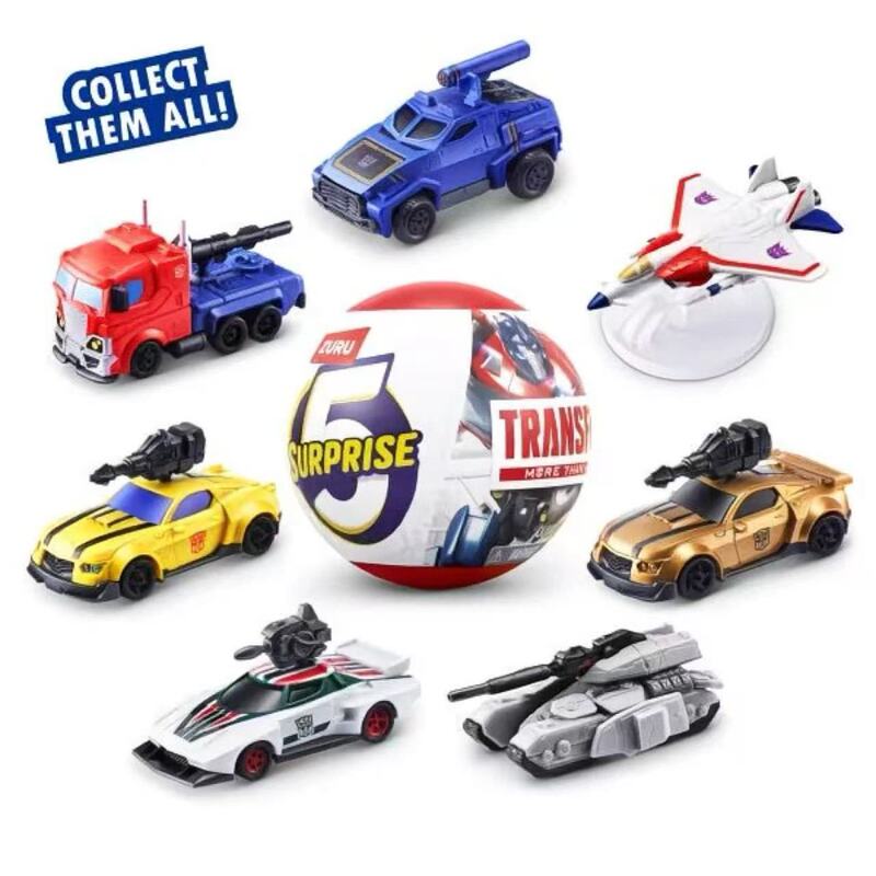 Zuru Transformers Ball Miniature Simulation Optimus Prime Megatron Autobot Decepticon Figurine Gift