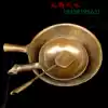 Brass pot household handle pot thickened old-fashioned handmade pot Wok boiling sugar pot Copper water scoop gas boiling medicine