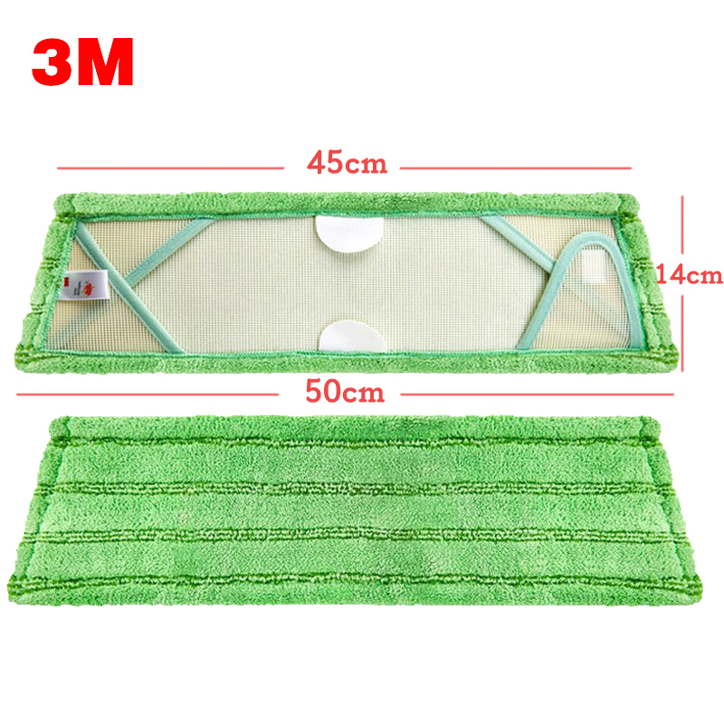 3m Scotch-Brite Ultra Light All-Aluminum Flat Mop Replacement Refill Cloth One-Sweep Clean Mop Head Floor Mop Accessory