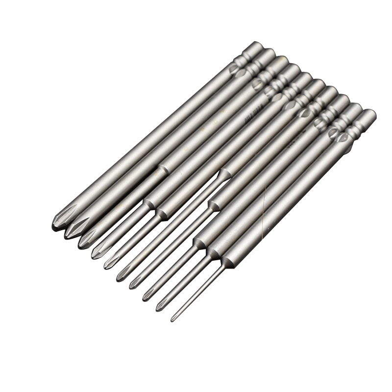 Villey 800 series lengthened cross electric screw opener head electric screwdriver head electric screwdriver tip 4-point handle can be set