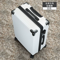 Металлическая цепочка-молния-уголок 𫔀-белая.