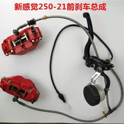 Suitable for new front double pump double clamp new feeling 250-21 locomotive 250 brake pump upgraded sports car