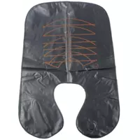 Полосатый шаль [около 48x70]