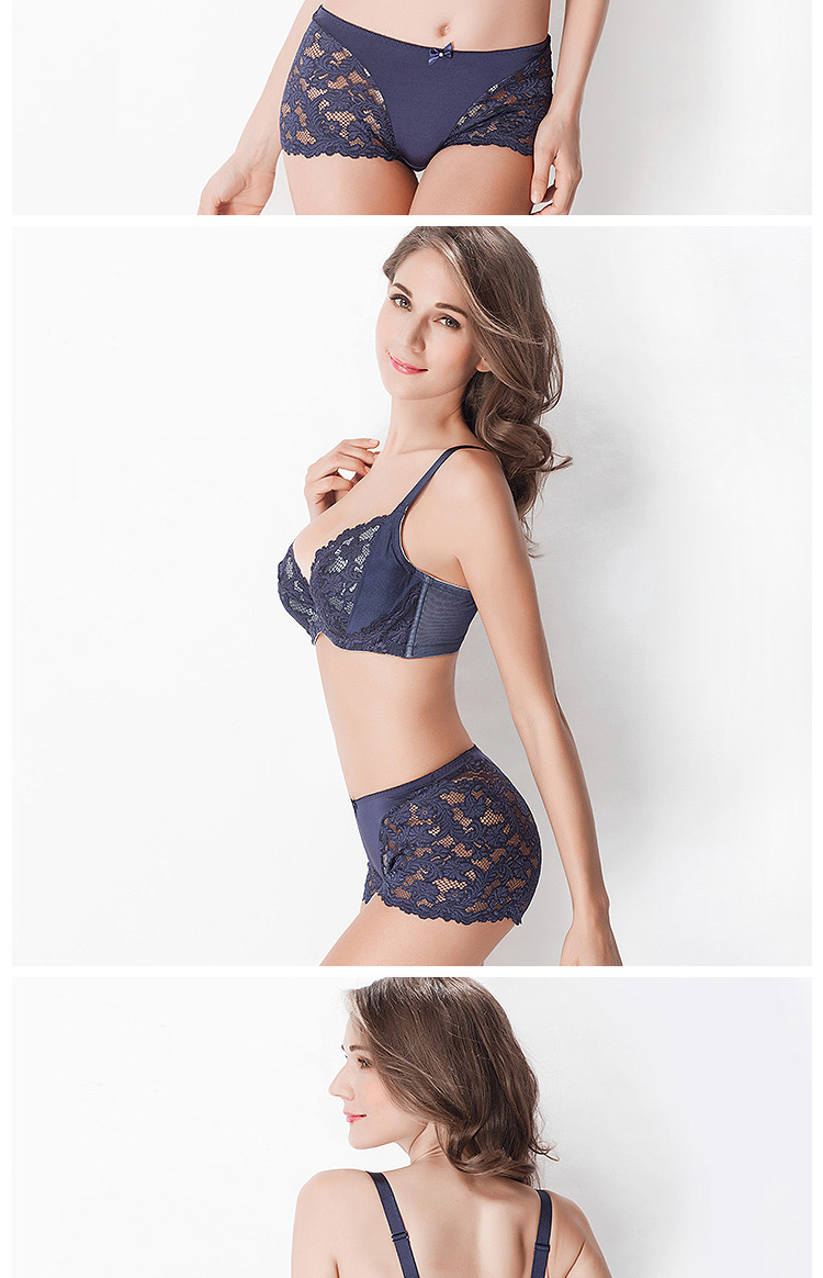 Cổ xưa và hiện đại / quầy GUJIN chính hãng 3/4 dày cotton dày điều chỉnh áo ngực 0D218 áo lót lá