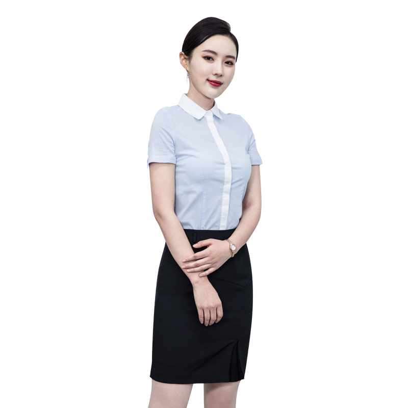 Workwear biểu tượng tùy chỉnh chuyên nghiệp phù hợp với phụ nữ của cuộc phỏng vấn mùa hè chuyên nghiệp váy phụ nữ thẩm mỹ viện bảo hộ lao động của váy áo