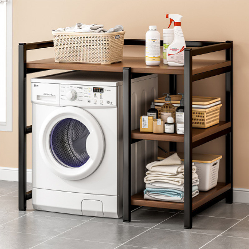 Giá treo máy giặt lồng giặt máy giặt tầng nhà ban công máy sấy 2 lớp phía trên ban công kệ đựng đồ chân máy giặt lồng ngang đế chống rung máy giặt