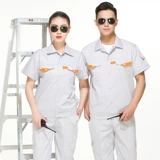 Летняя одежда, комбинезон, униформа, комплект, короткий рукав