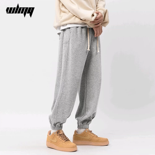 Демисезонные утепленные штаны для отдыха, оверсайз, в американском стиле