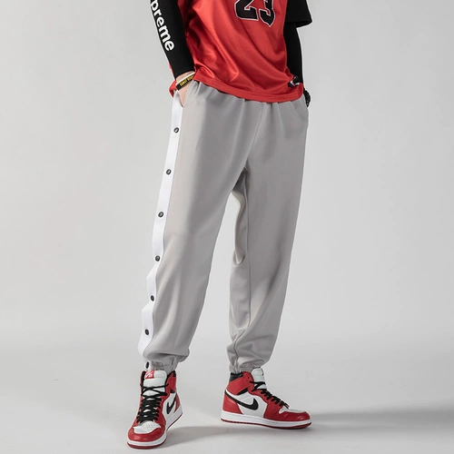 Мужские осенние штаны, спортивные баскетбольные повседневные брюки для тренировок, оверсайз