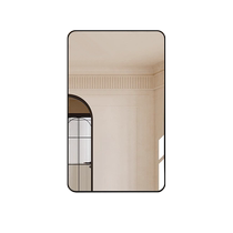 French bathroom mirror wall-mounted self-adhesive bathroom vanity-free vanity mirror wall-mounted ultra-white vanity mirror