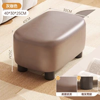 Серый коричневый [масляная восковая кожа - водонепроницаемая и грязная устойчивость]