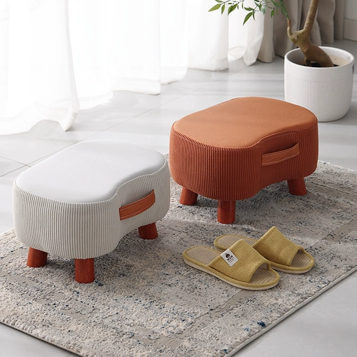 Домашний табурет простые дверные туфли смену табурет мягкая сумка сидеть лужа Интернет знаменитость табурета гостиная журнальный столик табурет диван педаль педали