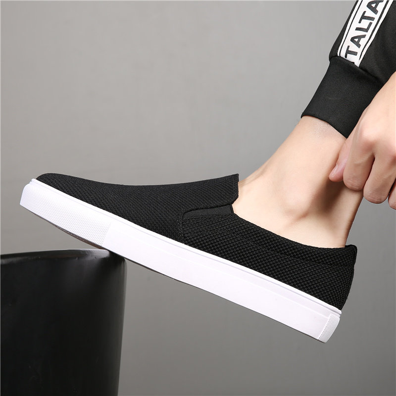 Summer breathable sails shoes men's shoes Korean version trends 100 hitchhiking shoes men's leisure One foot pedal sloth old Beijing