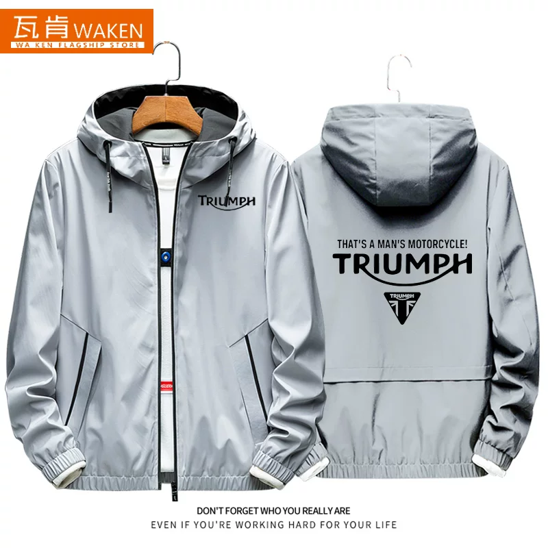 Triumph Motorcycle Triumph Tiger Tiger Громоздкоe мотоцикл индивидуальная Кардиган куртка одежда мужская и женская толстовка с капюшоном