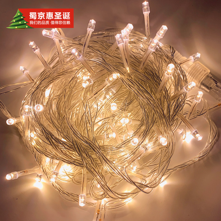 Shu Jinghui LED warm light New Year Christmas Tree 10 meters decorative lights Festival lights string lights starry decoration bedroom