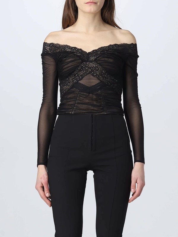 Chunyuan Special Price Lace Semi-Sheer Lace Mesh Patchwork V-Neck Dress