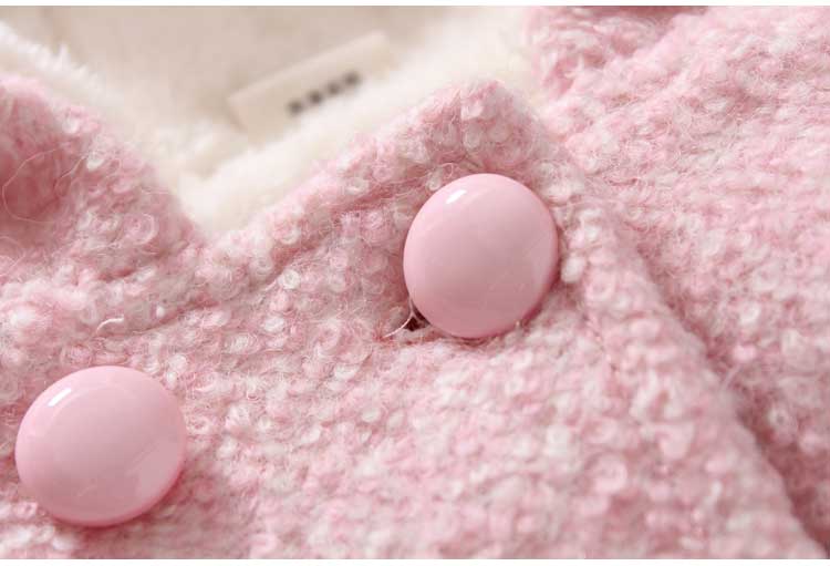 Manteau pour fille en laine - Ref 2162185 Image 10