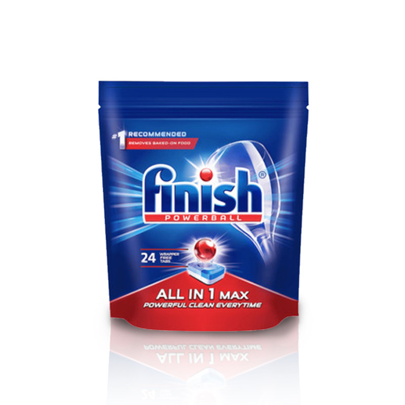 Siemens Bosch dishwasher Finish bright dishes dish wash block