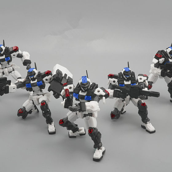 Puppet Armor Squad Patrol 1/24 Guochuang Mecha Assembly