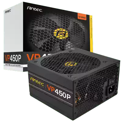 Antec Antiac VP450P rated 450W desktop host computer power supply new power saving