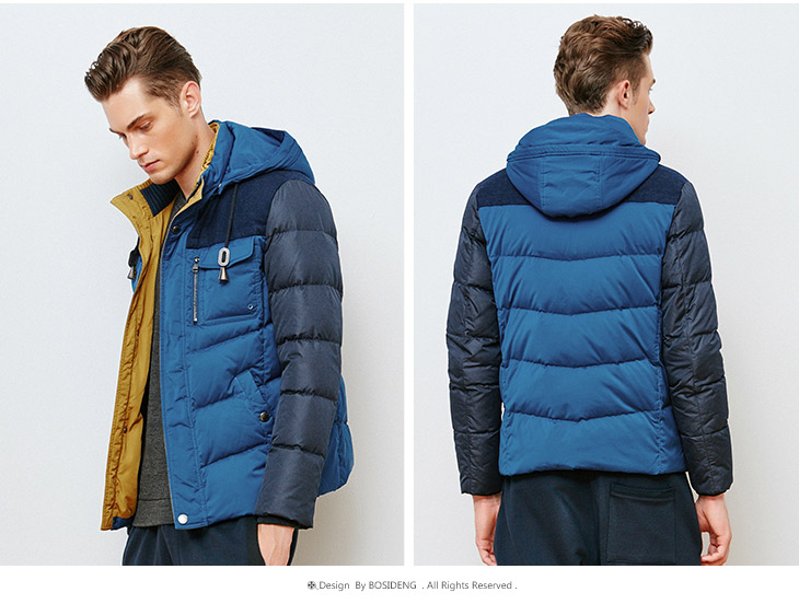 Blouson homme BOSIDENG    en Polyester - Ref 3123144 Image 26