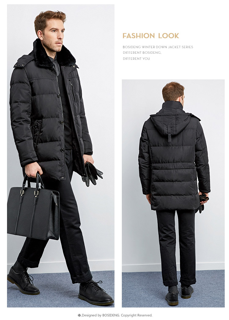 Blouson homme BOSIDENG    en Polyester - Ref 3120411 Image 17