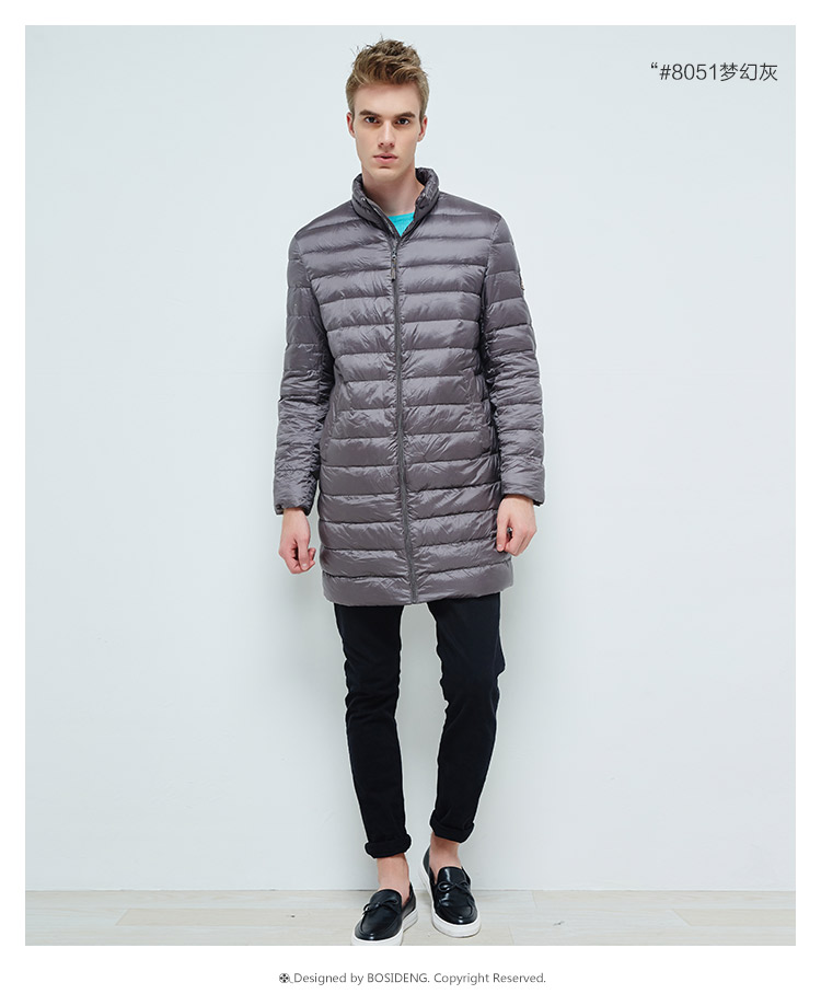 Blouson homme BOSIDENG    en Nylon - Ref 3121074 Image 21