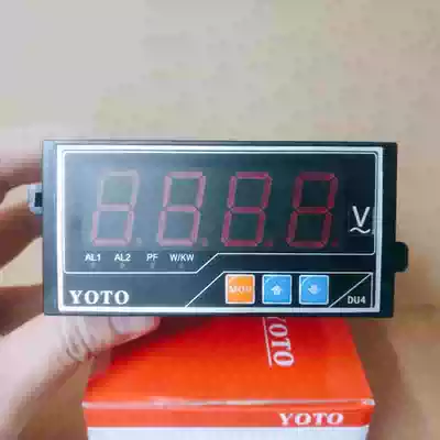 Kitazaki Electric YOTO digital display AC/DC true effective value intelligent voltmeter DU4-AV DU4-DV