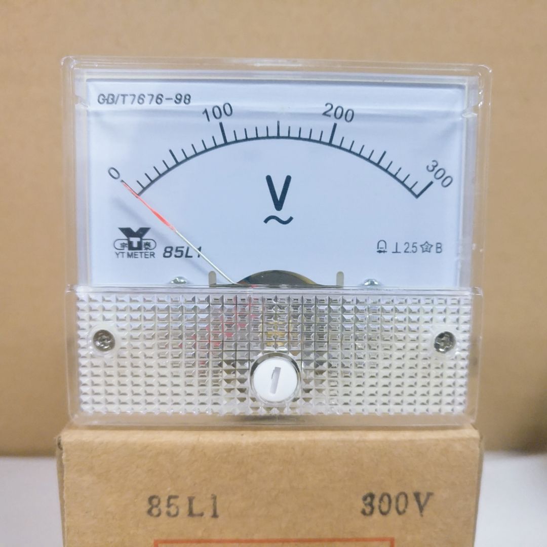 Zhongda Yutai pointer type AC voltmeter ammeter 85L1-V 150V 250V 300V 450V
