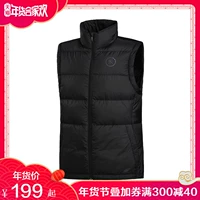 Li Ning down vest nam 2018 thu đông mới Wade series mới thể thao ngắn ngỗng xuống vest ấm áp không thấm nước áo khoác phao nữ dáng dài