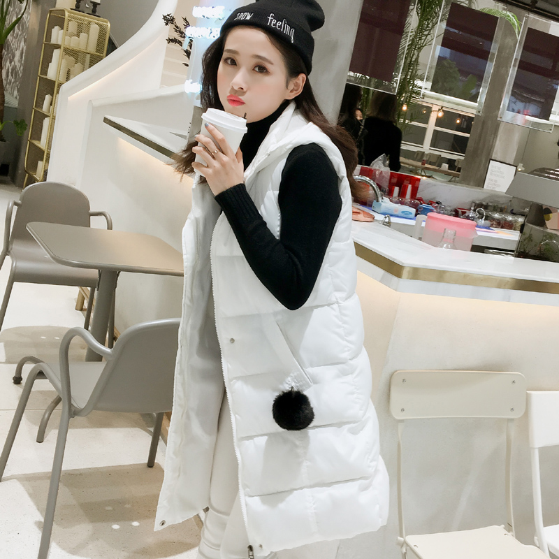 Winter cotton vest women's Changchun autumn tide Korean version 2021 new student waistcoat down cotton vest horse clip jacket