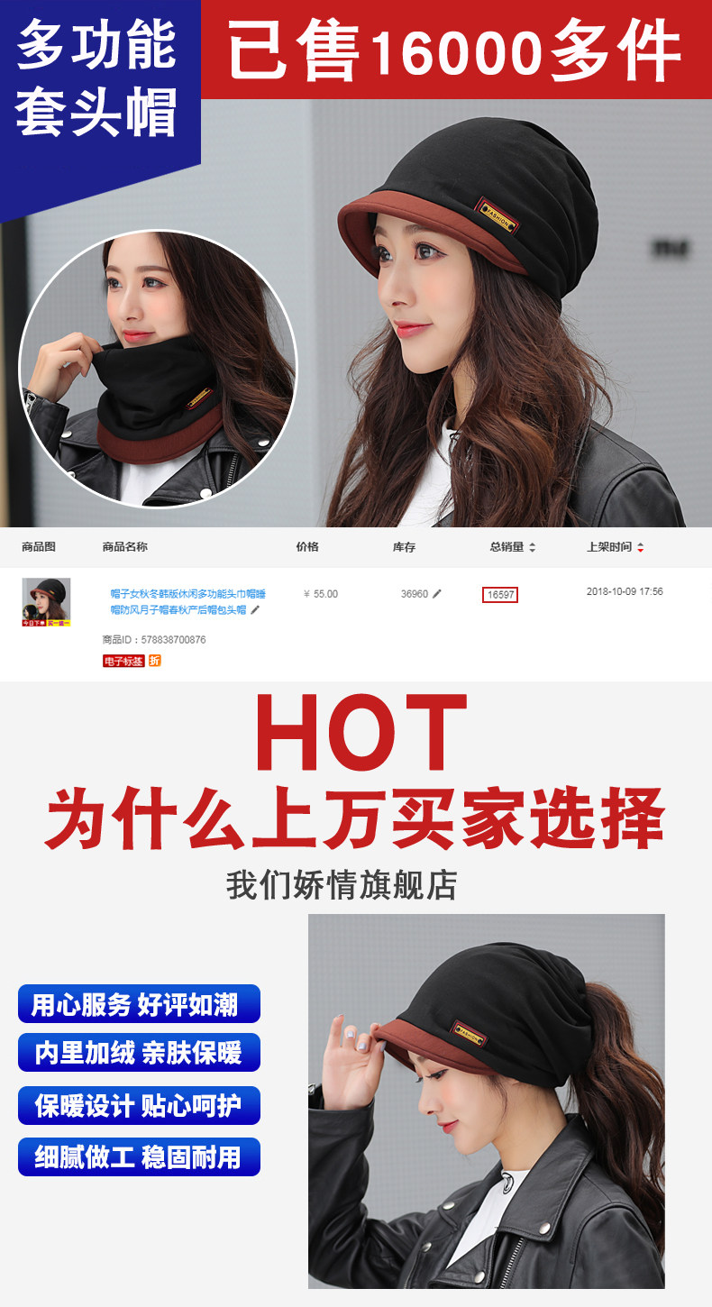 Chapeau pour femme en Coton polyester - Ref 3234140 Image 11