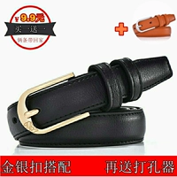 Ремень, универсальные модные джинсы для школьников и студентов, кожаные штаны, из натуральной кожи