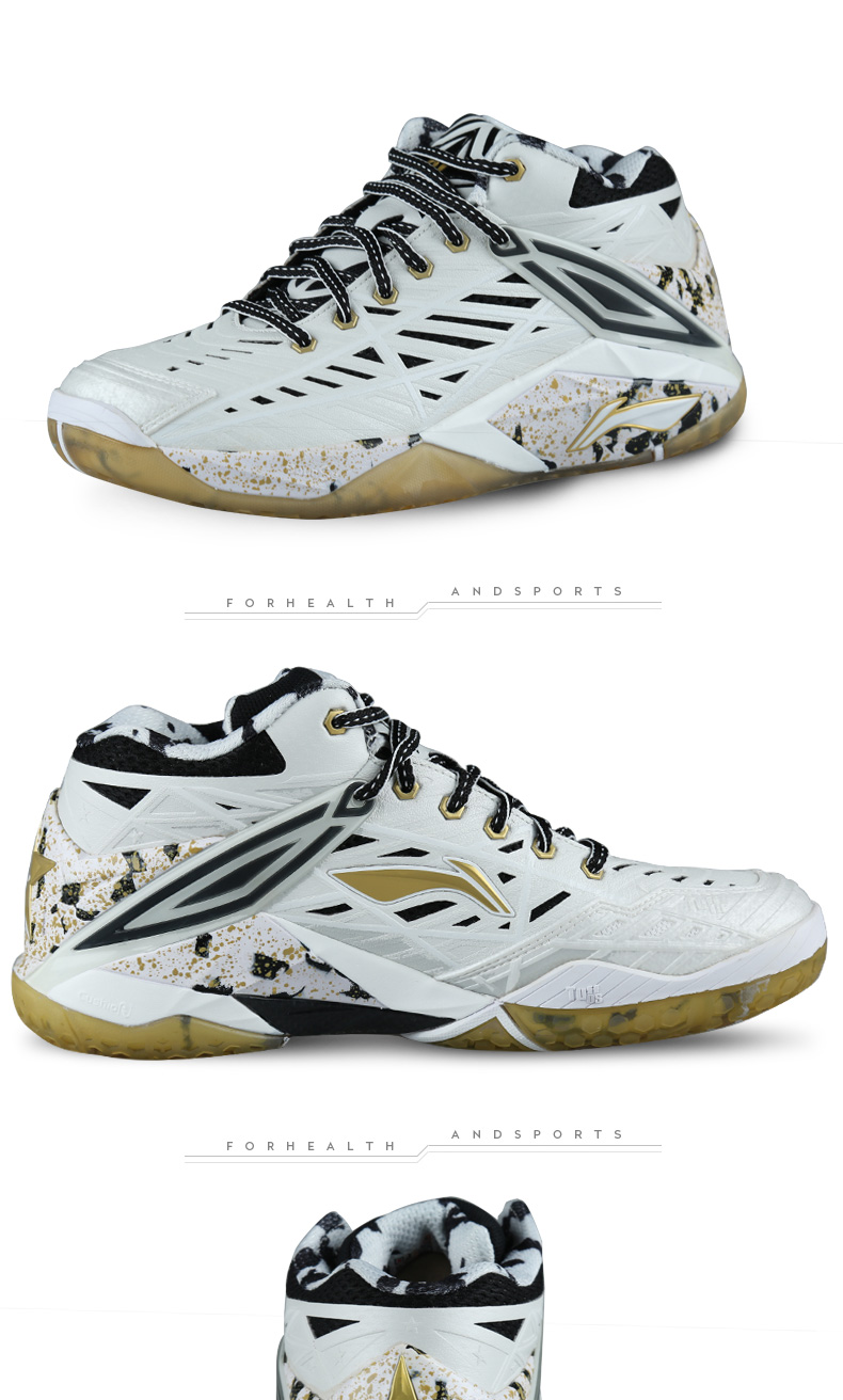 Giày cầu lông Li Ning chính hãng thoáng khí siêu nhẹ giày đào tạo giày nam chống trượt mang giày thể thao mùa thu nam - Giày cầu lông giày cầu lông nike