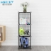 Giá đỡ đơn giản, kết hợp hiện đại và đơn giản, lưu trữ, phòng khách, lưu trữ nhiều lớp, khung sắt, giá hoa - Kệ