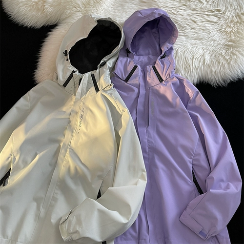 Съёмная ветрозащитная куртка, водонепроницаемый демисезонный зажим для двери, «три в одном»